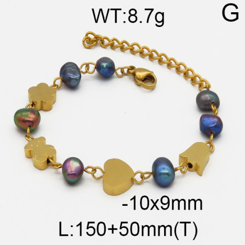 SS Bear Bracelets  TB5000047ahjb-308