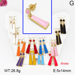 Fashion Brass Earrings  F5E300004vhmv-K01