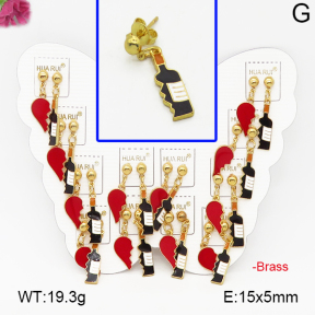 Fashion Brass Earrings  F5E300007vhmv-K01