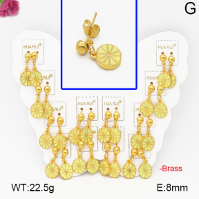 Fashion Brass Earrings  F5E300014vhmv-K01
