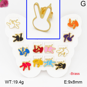 Fashion Brass Earrings  F5E300015vhmv-K01