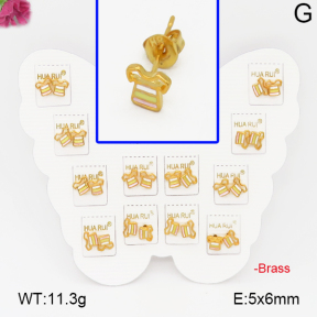 Fashion Brass Earrings  F5E300018vhmv-K01