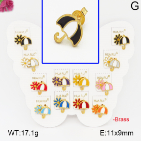 Fashion Brass Earrings  F5E300027vhmv-K01