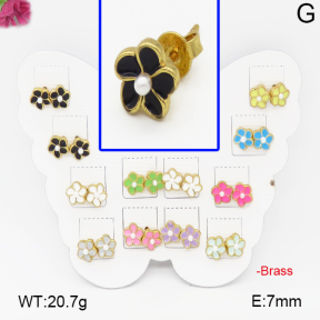 Fashion Brass Earrings  F5E300030vhmv-K01