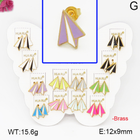 Fashion Brass Earrings  F5E300036vhmv-K01