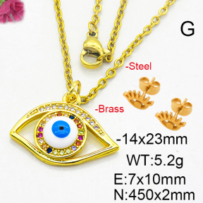 Fashion Brass Sets  F6S002870aajl-L024