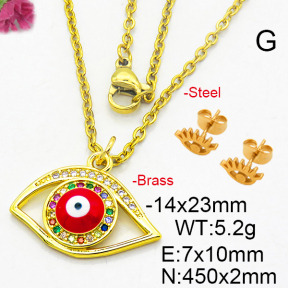 Fashion Brass Sets  F6S002871aajl-L024