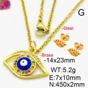 Fashion Brass Sets  F6S002872aajl-L024