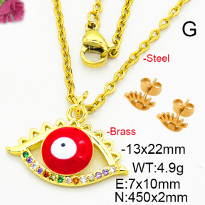 Fashion Brass Sets  F6S002878aajl-L024