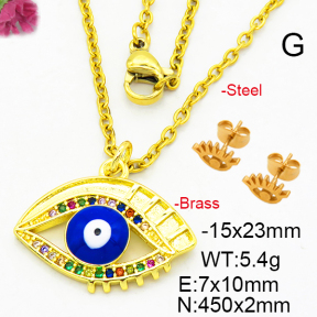 Fashion Brass Sets  F6S002880aajl-L024