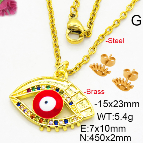 Fashion Brass Sets  F6S002881aajl-L024