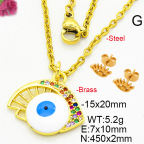 Fashion Brass Sets  F6S002886aajl-L024