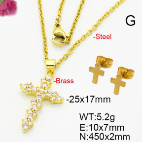 Fashion Brass Sets  F6S002894aajl-L024