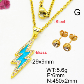 Fashion Brass Sets  F6S002896aajl-L024