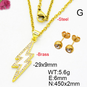 Fashion Brass Sets  F6S002899aajl-L024