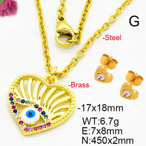 Fashion Brass Sets  F6S002900aajl-L024