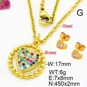 Fashion Brass Sets  F6S002901aajl-L024