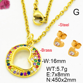 Fashion Brass Sets  F6S002902aajl-L024