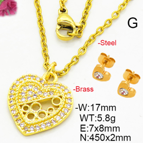 Fashion Brass Sets  F6S002903aajl-L024