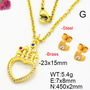 Fashion Brass Sets  F6S002906aajl-L024