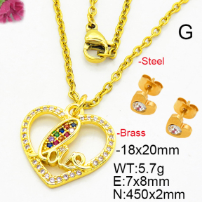 Fashion Brass Sets  F6S002910aajl-L024