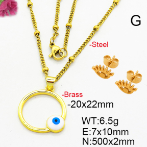 Fashion Brass Sets  F6S002912avja-L024