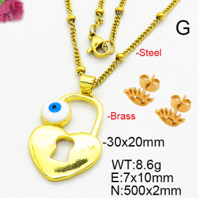 Fashion Brass Sets  F6S002915avja-L024