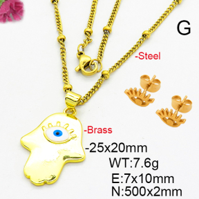 Fashion Brass Sets  F6S002919avja-L024