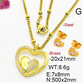 Fashion Brass Sets  F6S002925avja-L024