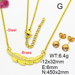 Fashion Brass Sets  F6S002927aaio-L024