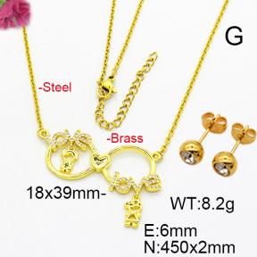 Fashion Brass Sets  F6S002928ablb-L024