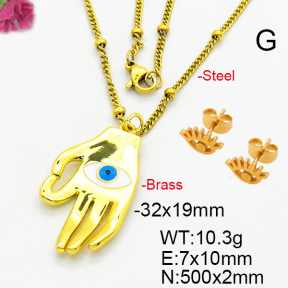 Fashion Brass Sets  F6S002931avja-L024