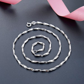 925 Silver Necklace  N:1.0*400mm  JN0412aijj-M112  YJL124