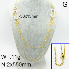 SS Necklace  2N4000033aima-493