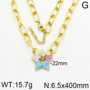 SS Necklace  2N4000056ahjb-493