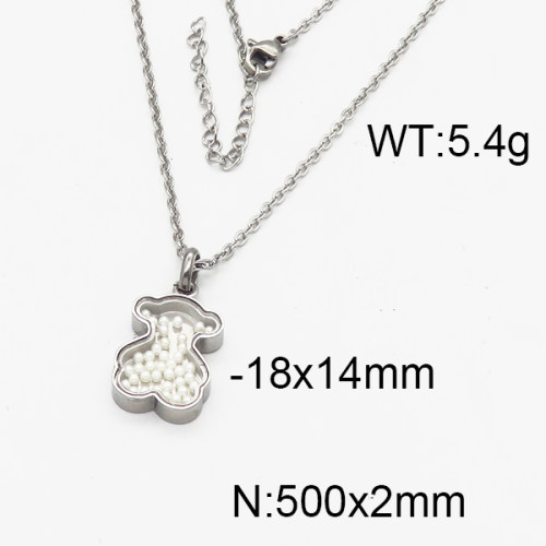 SS Bear Necklaces  TN5000056ahlv-659