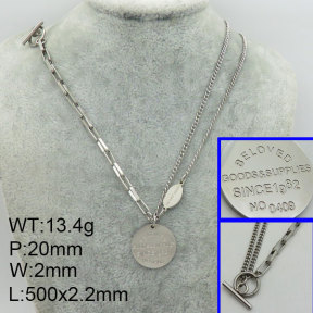 SS Necklace  3N2002707vbpb-489