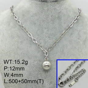 SS Necklace  3N2002710vbpb-489
