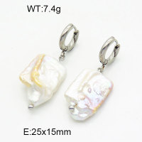 Natural Pearl Earring  3E3001370vhml-908