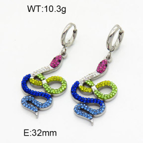 SS Earrings  3E4003224vhnl-908