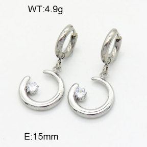 SS Earrings  3E4003236bhjl-908