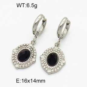 SS Earrings  3E4003240bhbl-908