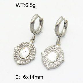 SS Earrings  3E4003244bhbl-908