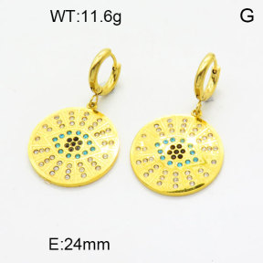 SS Earrings  3E4003245vhkl-908