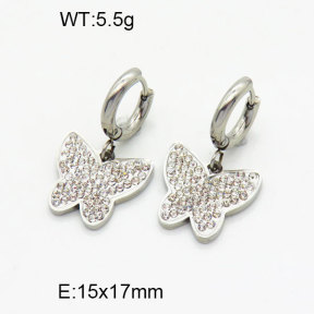SS Earrings  3E4003248bhjl-908