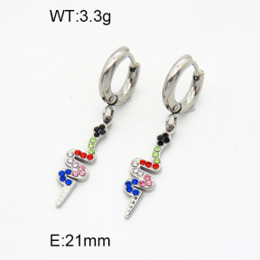 SS Earrings  3E4003250vhhl-908