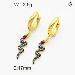 SS Earrings  3E4003251bhbl-908