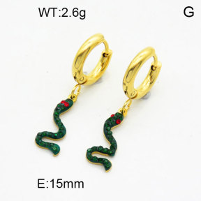 SS Earrings  3E4003261bhbl-908