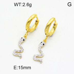 SS Earrings  3E4003265bhbl-908