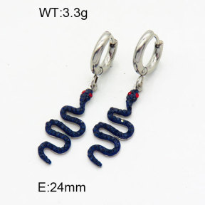 SS Earrings  3E4003272bhbl-908